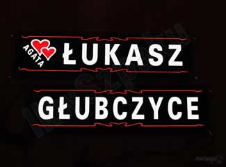 Tabliczki imienne SMD